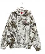 SUPREMEシュプリーム）の古着「Small Box Hooded Sweatshirt Snow Camo」｜ホワイト×ベージュ
