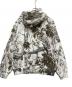 SUPREME (シュプリーム) Small Box Hooded Sweatshirt Snow Camo ホワイト×ベージュ サイズ:M：21000円