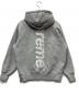Supreme (シュプリーム) Satin Applique Hooded Sweatshirt グレー サイズ:S：20000円