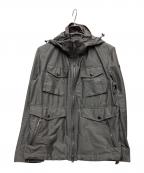 BLACK LABEL CRESTBRIDGEブラックレーベル クレストブリッジ）の古着「フーデッドジャケット」｜グレー