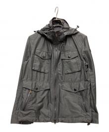 BLACK LABEL CRESTBRIDGE（ブラックレーベル クレストブリッジ）の古着「フーデッドジャケット」｜グレー
