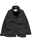 WHITE MOUNTAINEERINGホワイトマウンテ二アニング）の古着「マルチポケットマウンテンジャケット」｜ブラック