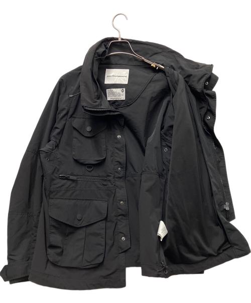 WHITE MOUNTAINEERING（ホワイトマウンテ二アニング）WHITE MOUNTAINEERING (ホワイトマウンテ二アニング) マルチポケットマウンテンジャケット ブラックの古着・服飾アイテム