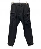 WHITE MOUNTAINEERINGホワイトマウンテ二アニング）の古着「JOGGER PANTS」｜ブラック