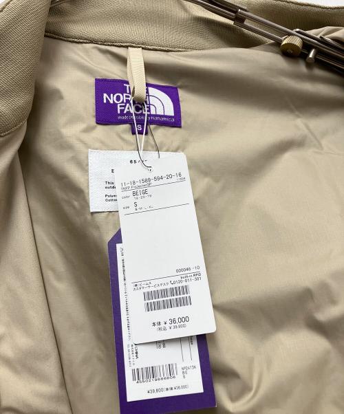 THE NORTHFACE PURPLELABEL（ザ・ノースフェイス パープルレーベル）THE NORTHFACE PURPLELABEL (ザ・ノースフェイス パープルレーベル) BEAMS (ビームス) フィールドジャケット ベージュ サイズ:Sの古着・服飾アイテム