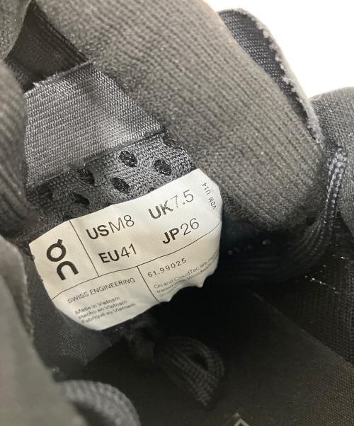 on（オン）on (オン) クラウドモンスター 61.99025 ブラック サイズ:JP26の古着・服飾アイテム