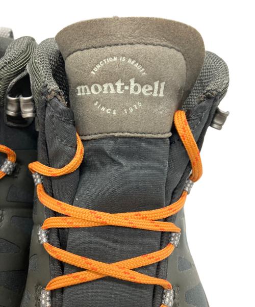mont-bell（モンベル）mont-bell (モンベル) トレッキングシューズ ブラック×グレー サイズ:25.5の古着・服飾アイテム