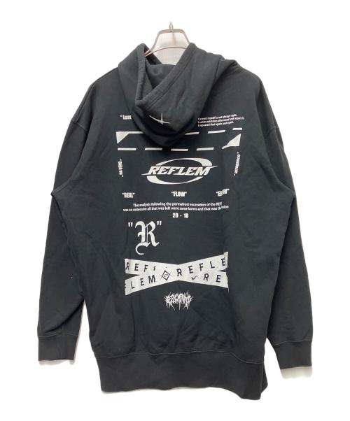 REFLEM（レフレム）REFLEM (レフレム) パーカー ブラック サイズ:FREEの古着・服飾アイテム
