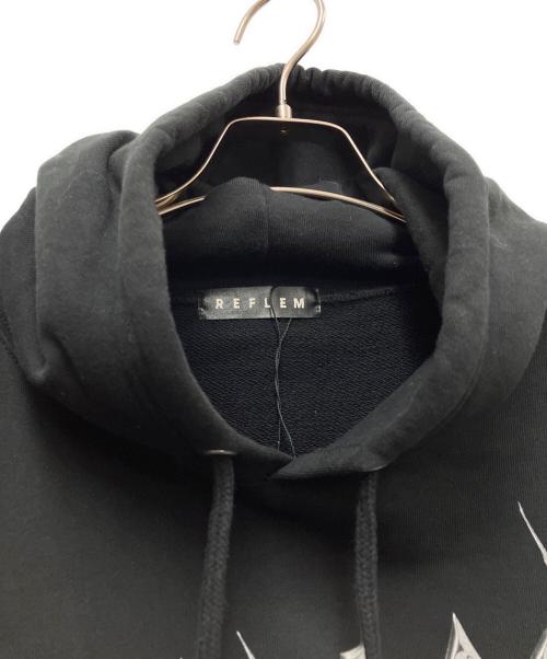 REFLEM（レフレム）REFLEM (レフレム) パーカー ブラック サイズ:FREEの古着・服飾アイテム