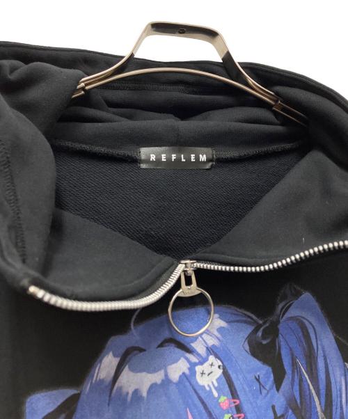 REFLEM（レフレム）REFLEM (レフレム) パーカー ブラック サイズ:FREEの古着・服飾アイテム