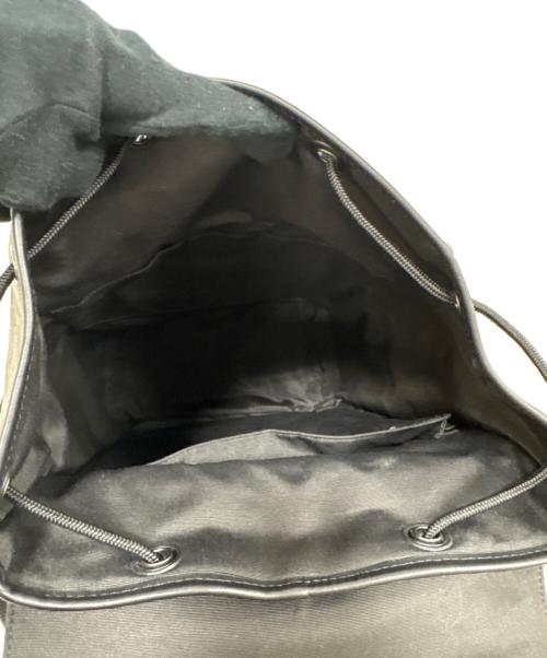 COACH（コーチ）COACH (コーチ) トラックバックパックシグネチャーキャンバスリュック ブラックの古着・服飾アイテム