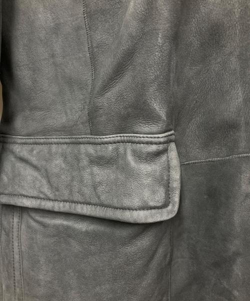 theory（セオリー）theory (セオリー) ムートンコート グレー サイズ:Lの古着・服飾アイテム