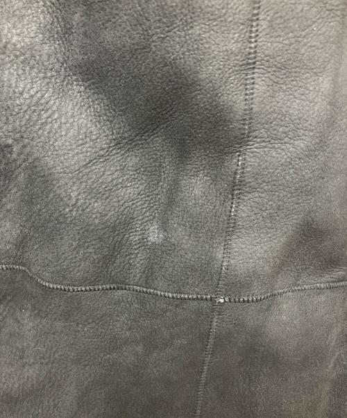 theory（セオリー）theory (セオリー) ムートンコート グレー サイズ:Lの古着・服飾アイテム