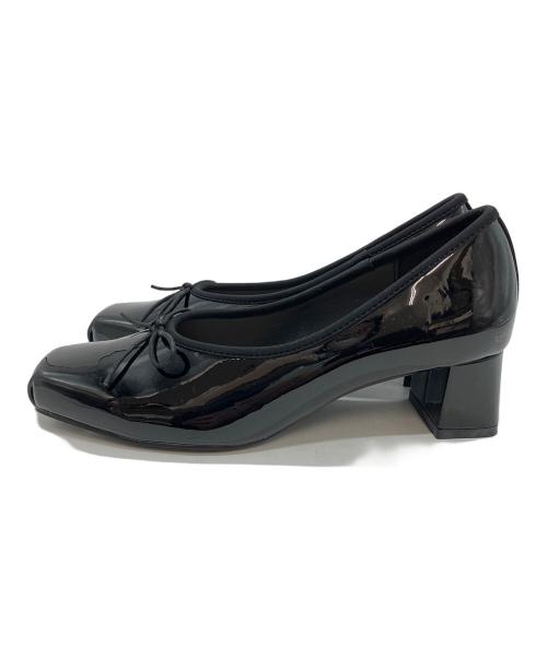 Chacott（チャコット）Chacott (チャコット) Snidel (スナイデル) ヒールパンプス ブラック サイズ:23.5の古着・服飾アイテム