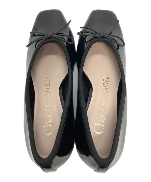 Chacott（チャコット）Chacott (チャコット) Snidel (スナイデル) ヒールパンプス ブラック サイズ:23.5の古着・服飾アイテム