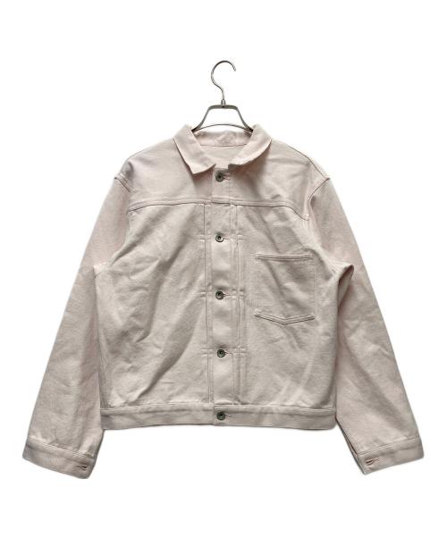 BEAUTY&YOUTH（ビューティーアンドユース）BEAUTY&YOUTH (ビューティーアンドユース) コットンツイルジャケット ピンク サイズ:Mの古着・服飾アイテム