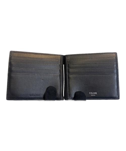 CELINE（セリーヌ）CELINE (セリーヌ) トリオンフキャンバスビルクリップウォレットカードケース ブラウンの古着・服飾アイテム