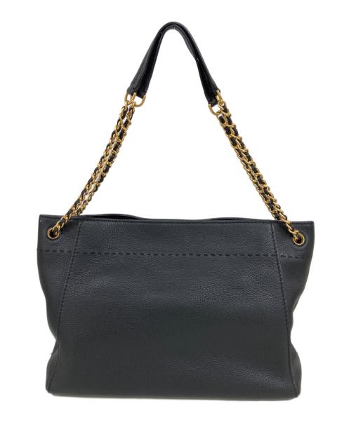 TORY BURCH（トリーバーチ）TORY BURCH (トリーバーチ) マックグロー トートバッグ ブラックの古着・服飾アイテム