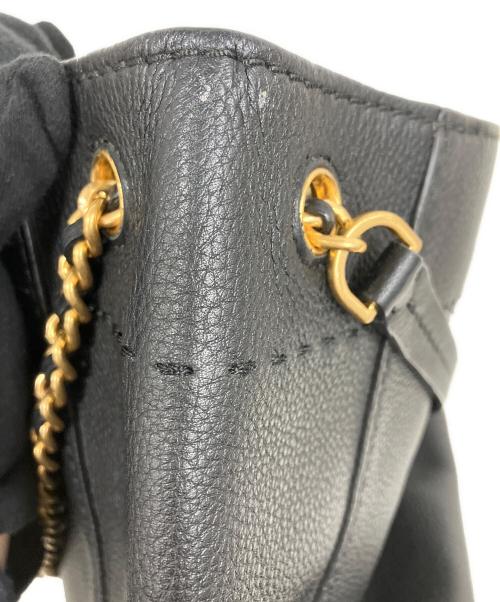 TORY BURCH（トリーバーチ）TORY BURCH (トリーバーチ) マックグロー トートバッグ ブラックの古着・服飾アイテム