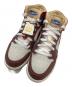 NIKE（ナイキ）の古着「ミッドカットスニーカー」｜レッド×ベージュ