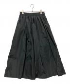 EVERYDAY I LIKE.エヴリデイ アイ ライク）の古着「Dramatic Gather スカート」｜ブラック