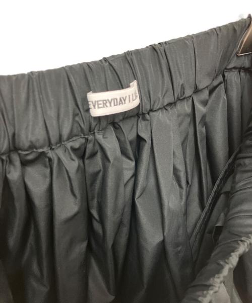 EVERYDAY I LIKE.（エヴリデイ アイ ライク）EVERYDAY I LIKE. (エヴリデイ アイ ライク) Dramatic Gather スカート ブラック サイズ:FREEの古着・服飾アイテム
