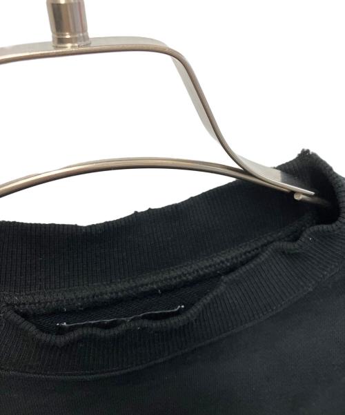 WIND AND SEA（ウィンダンシー）WIND AND SEA (ウィンダンシー) flocky Crewneck Sweatshirt ブラック サイズ:Mの古着・服飾アイテム