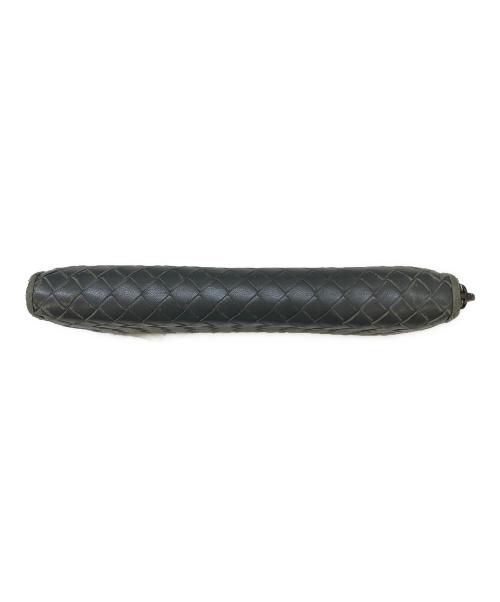 BOTTEGA VENETA（ボッテガベネタ）BOTTEGA VENETA (ボッテガベネタ) ラウンドファスナー財布 グレーの古着・服飾アイテム
