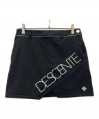 DESCENTE GOLFデサントゴルフ）の古着「裏起毛ストレッチスカート」｜ブラック