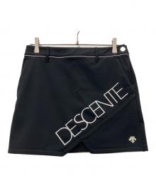 DESCENTE GOLF（デサントゴルフ）の古着「裏起毛ストレッチスカート」｜ブラック