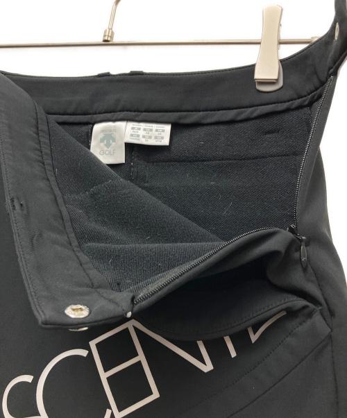 DESCENTE GOLF（デサントゴルフ）DESCENTE GOLF (デサントゴルフ) 裏起毛ストレッチスカート ブラック サイズ:64の古着・服飾アイテム