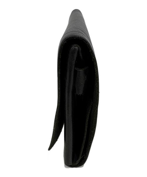 所作 shosa（ショサ）所作 shosa (ショサ) ブライドル ロングウォレット ブラックの古着・服飾アイテム