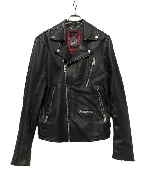 DIESEL（ディーゼル）DIESEL (ディーゼル) ダブルライダースジャケット ブラック サイズ:Lの古着・服飾アイテム