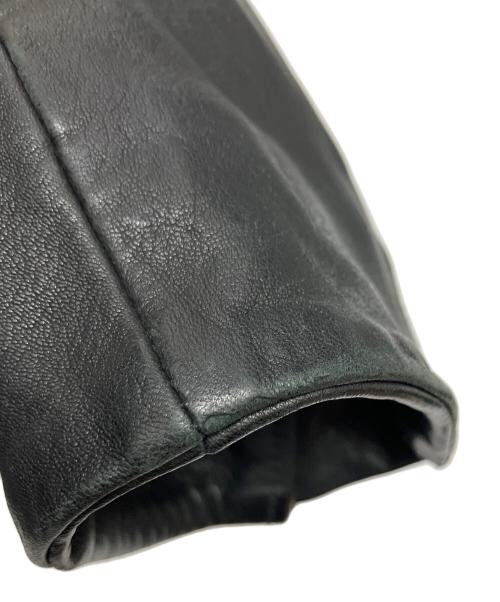 DIESEL（ディーゼル）DIESEL (ディーゼル) ダブルライダースジャケット ブラック サイズ:Lの古着・服飾アイテム