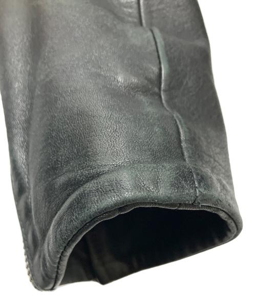 DIESEL（ディーゼル）DIESEL (ディーゼル) ダブルライダースジャケット ブラック サイズ:Lの古着・服飾アイテム