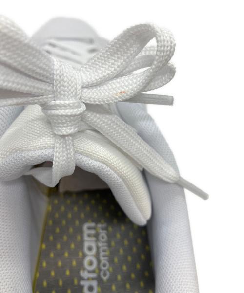adidas（アディダス）adidas (アディダス) ローカットスニーカー ホワイト×ピンク サイズ:27の古着・服飾アイテム
