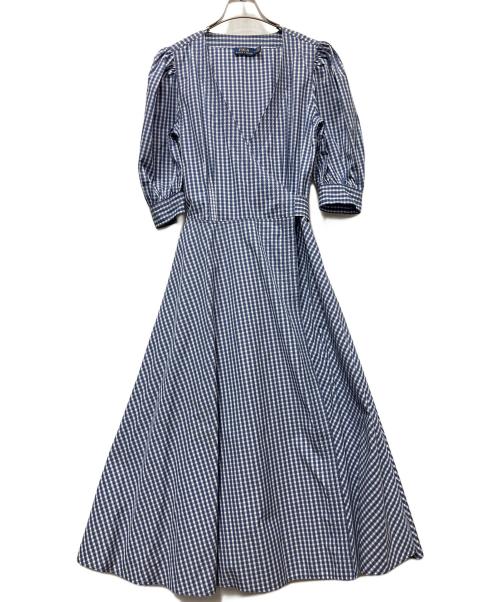 POLO RALPH LAUREN（ポロ・ラルフローレン）POLO RALPH LAUREN (ポロ・ラルフローレン) 半袖ワンピース ネイビー サイズ:FREEの古着・服飾アイテム