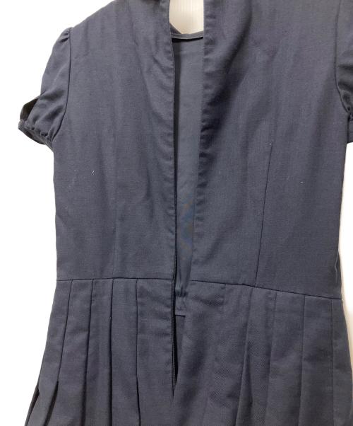 RED VALENTINO（レッドヴァレンティノ）RED VALENTINO (レッドヴァレンティノ) 半袖ワンピース ネイビー サイズ:40の古着・服飾アイテム