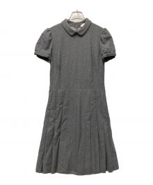 RED VALENTINO（レッドヴァレンティノ）の古着「半袖ワンピース」｜グレー