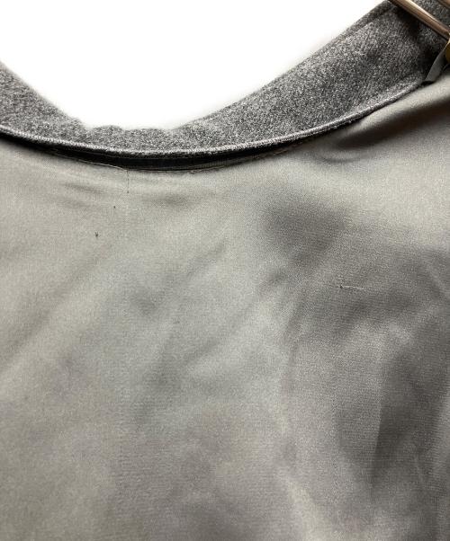 RED VALENTINO（レッドヴァレンティノ）RED VALENTINO (レッドヴァレンティノ) 半袖ワンピース グレー サイズ:40の古着・服飾アイテム