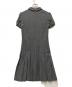 RED VALENTINO (レッドヴァレンティノ) 半袖ワンピース グレー サイズ:40：7000円