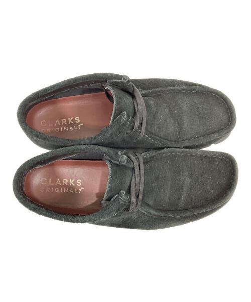 CLARKS ORIGINALS（クラークス オリジナルズ）CLARKS ORIGINALS (クラークス オリジナルズ) Wallabee GTX Black Suede ブラック サイズ:ＣＮ250の古着・服飾アイテム