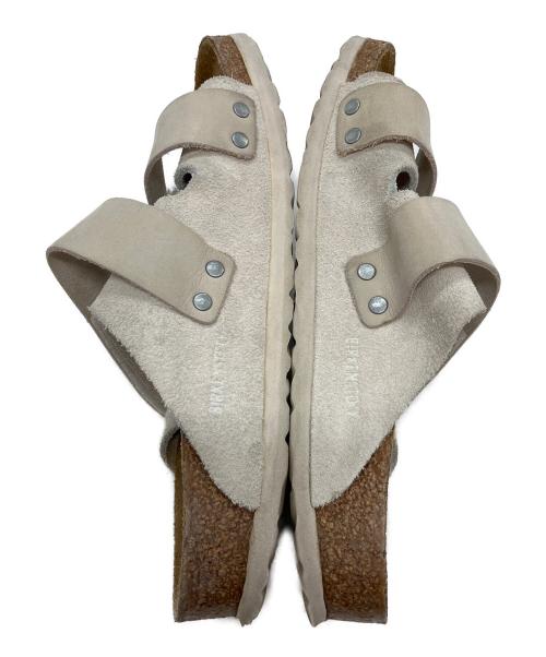 BIRKENSTOCK（ビルケンシュトック）BIRKENSTOCK (ビルケンシュトック) サンダル グレー×ブラウン サイズ:24の古着・服飾アイテム