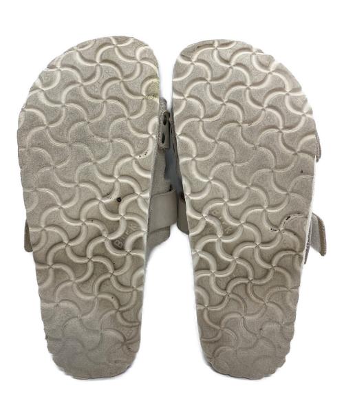 BIRKENSTOCK（ビルケンシュトック）BIRKENSTOCK (ビルケンシュトック) サンダル グレー×ブラウン サイズ:24の古着・服飾アイテム