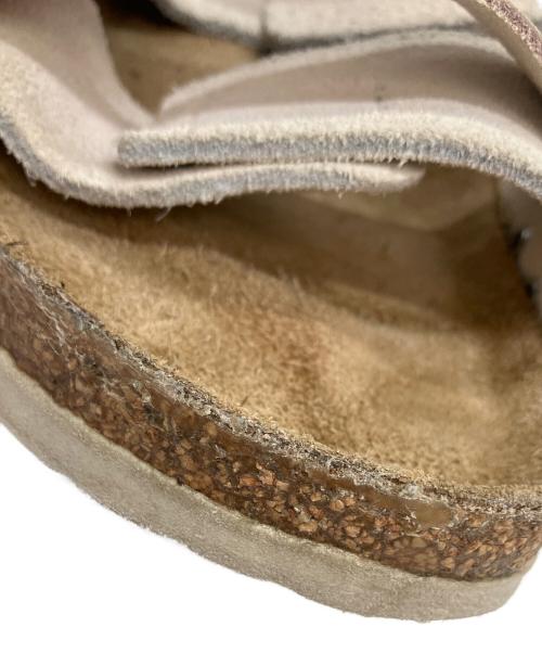 BIRKENSTOCK（ビルケンシュトック）BIRKENSTOCK (ビルケンシュトック) サンダル グレー×ブラウン サイズ:24の古着・服飾アイテム
