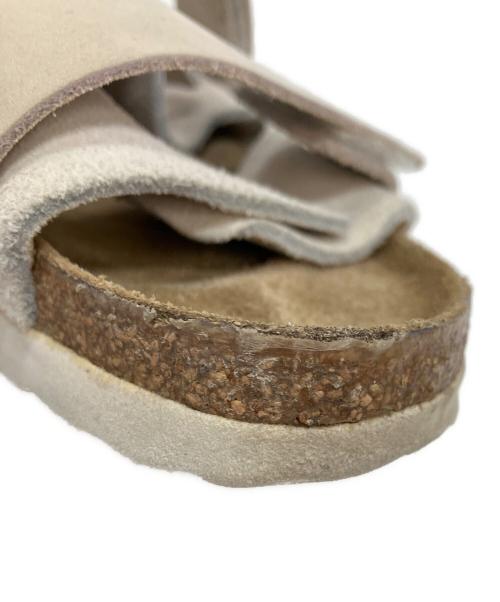 BIRKENSTOCK（ビルケンシュトック）BIRKENSTOCK (ビルケンシュトック) サンダル グレー×ブラウン サイズ:24の古着・服飾アイテム