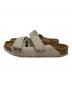 BIRKENSTOCK (ビルケンシュトック) サンダル グレー×ブラウン サイズ:24：8000円