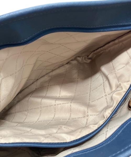 MICHAEL KORS（マイケル・コース）MICHAEL KORS (マイケル・コース) トートバッグ ネイビーの古着・服飾アイテム