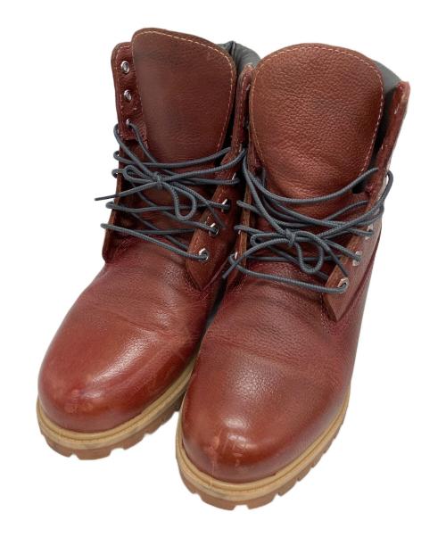 Timberland（ティンバーランド）Timberland (ティンバーランド) ショートブーツ レッド サイズ:26の古着・服飾アイテム