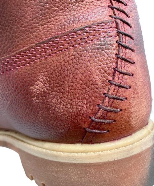 Timberland（ティンバーランド）Timberland (ティンバーランド) ショートブーツ レッド サイズ:26の古着・服飾アイテム